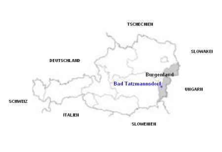 Lage von Bad Tatzmannsdorf